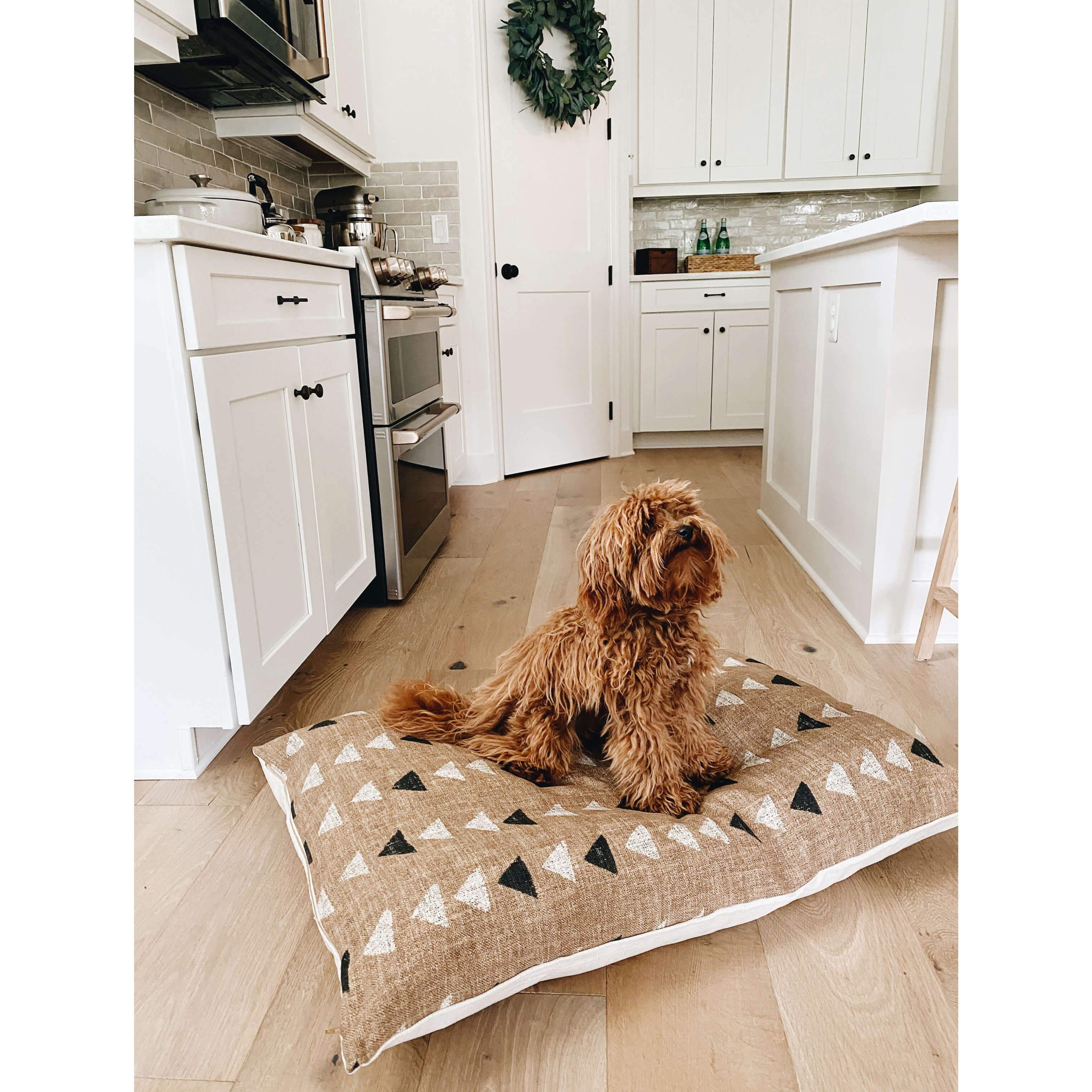 Amani Clay Dog Bed